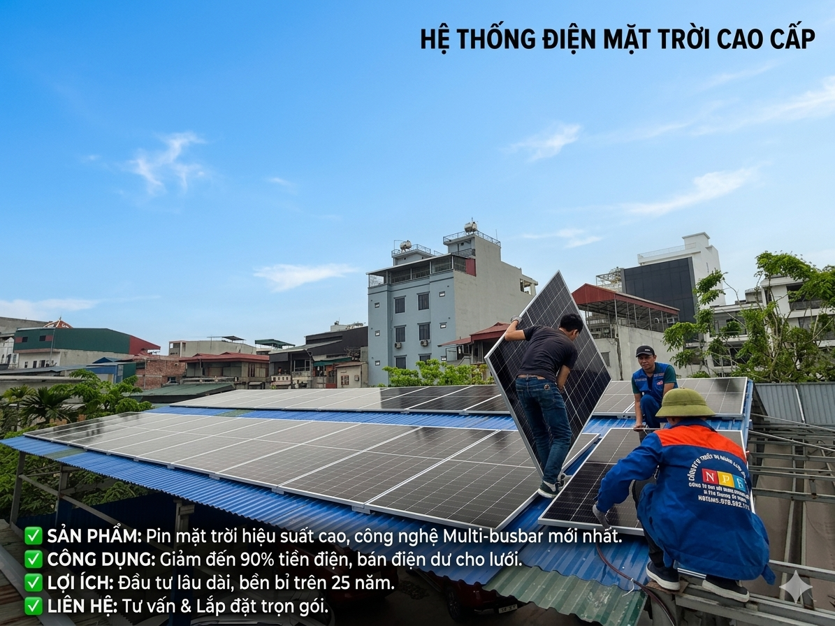 Pin năng lượng mặt  trời